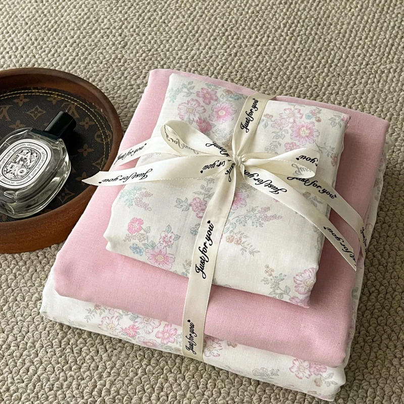 【刘老板】A类母婴级有氧全棉双层纱四件套学生三件套