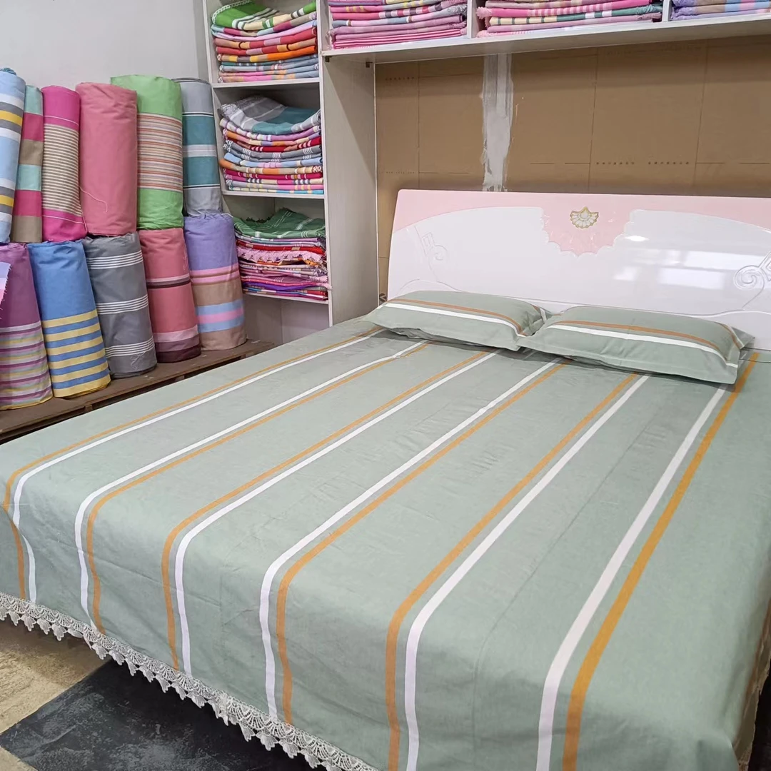 纯棉纯手工制作老粗布床单主播推荐