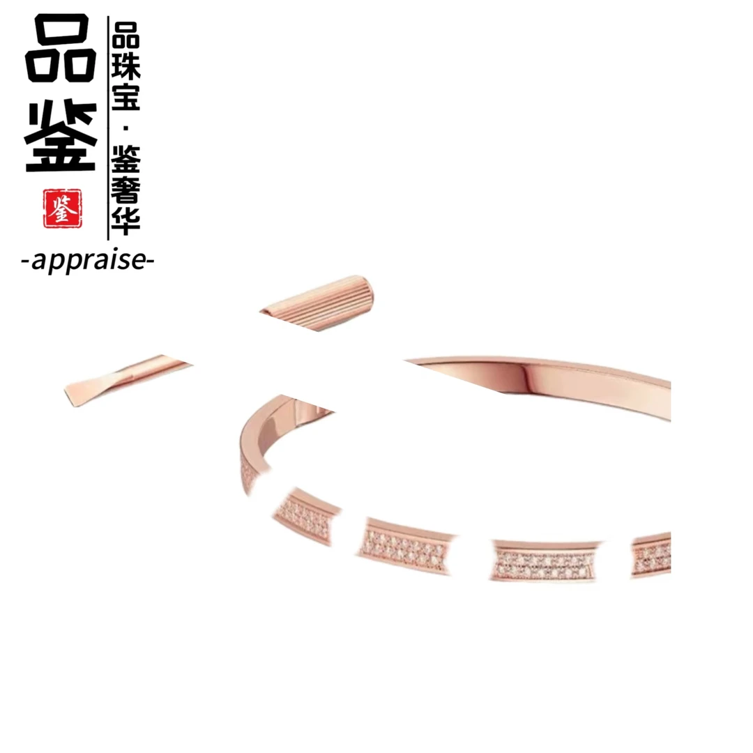 铜合金手镯 【品鉴】CNC精工love经典满钻窄版 Z21774