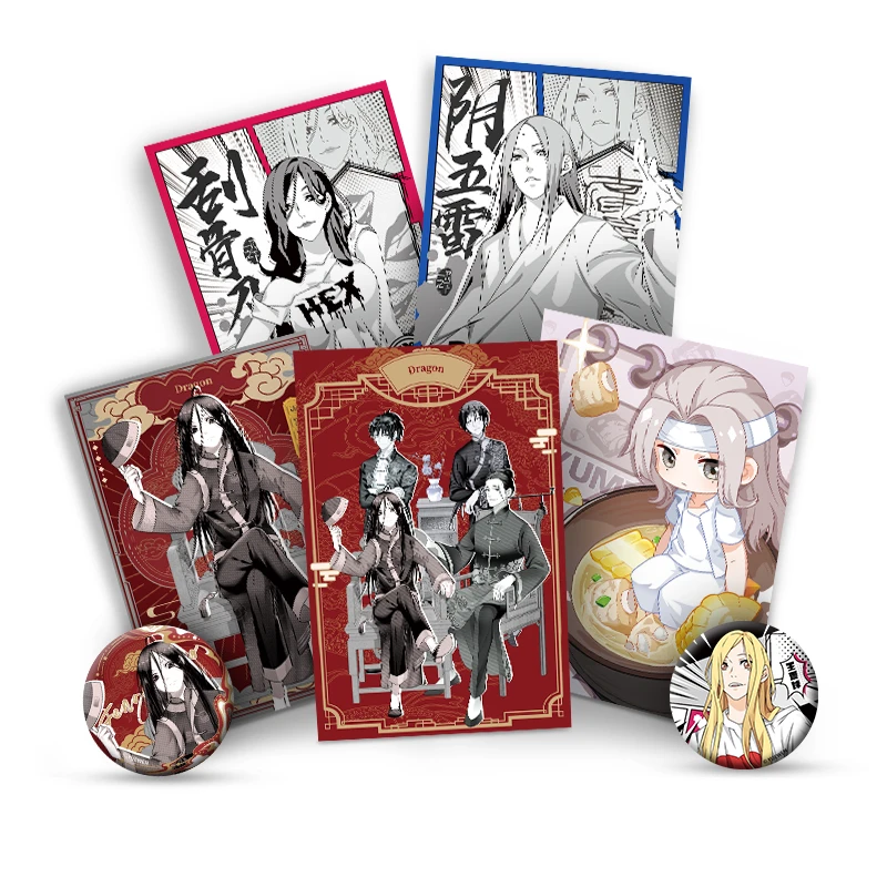 【9.9】遇意一人之下x遇意吧唧徽章明信片吧唧盲袋