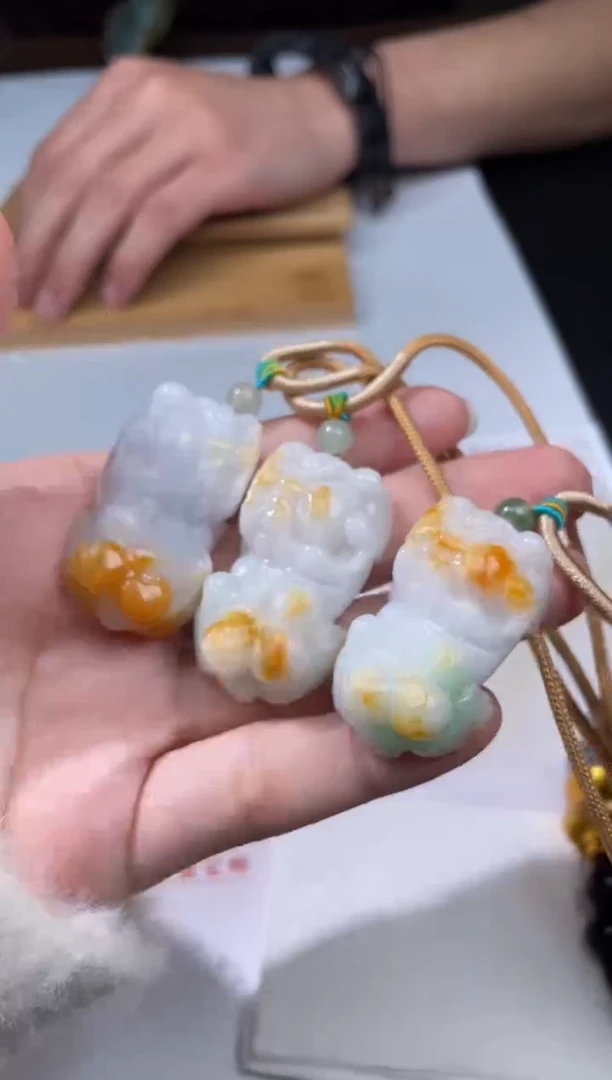 【闪购商品】翡翠颈饰未镶嵌-11HDJX0111432多样性其一