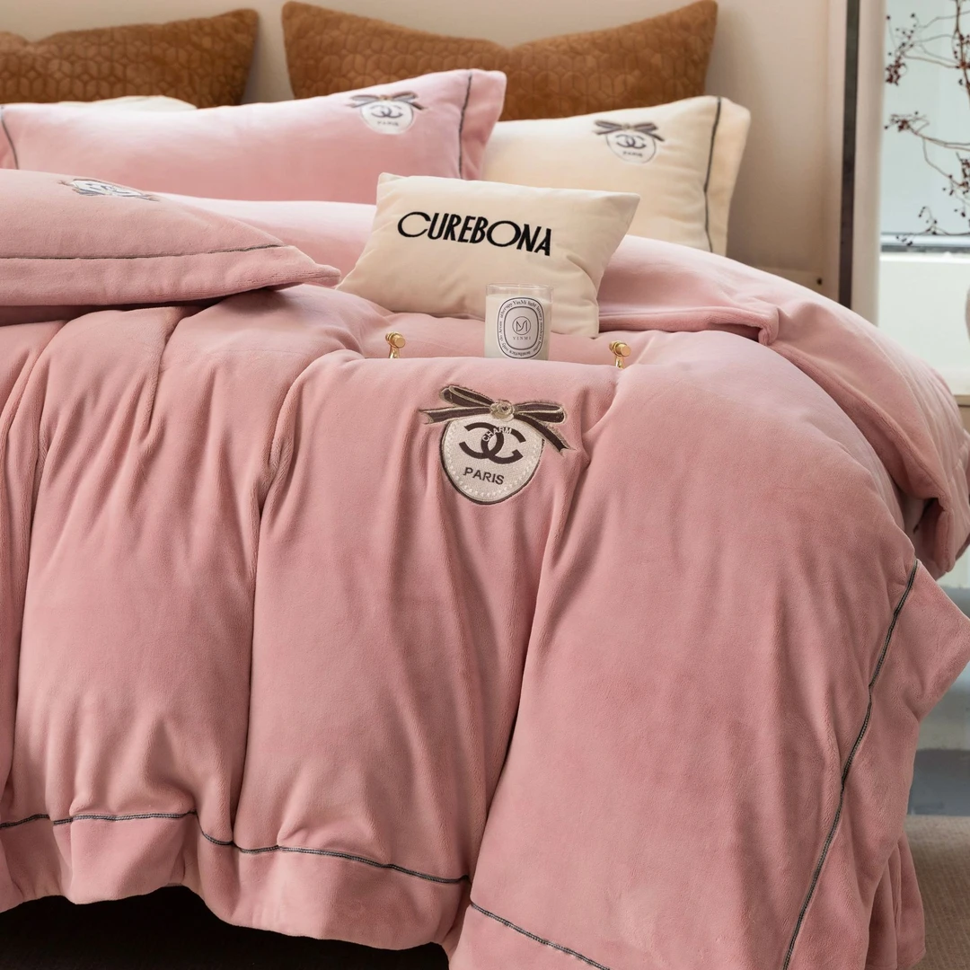 【沐梵家居】285克欧云绒11斤重！全消光超细旦云绒床品-香榭丽