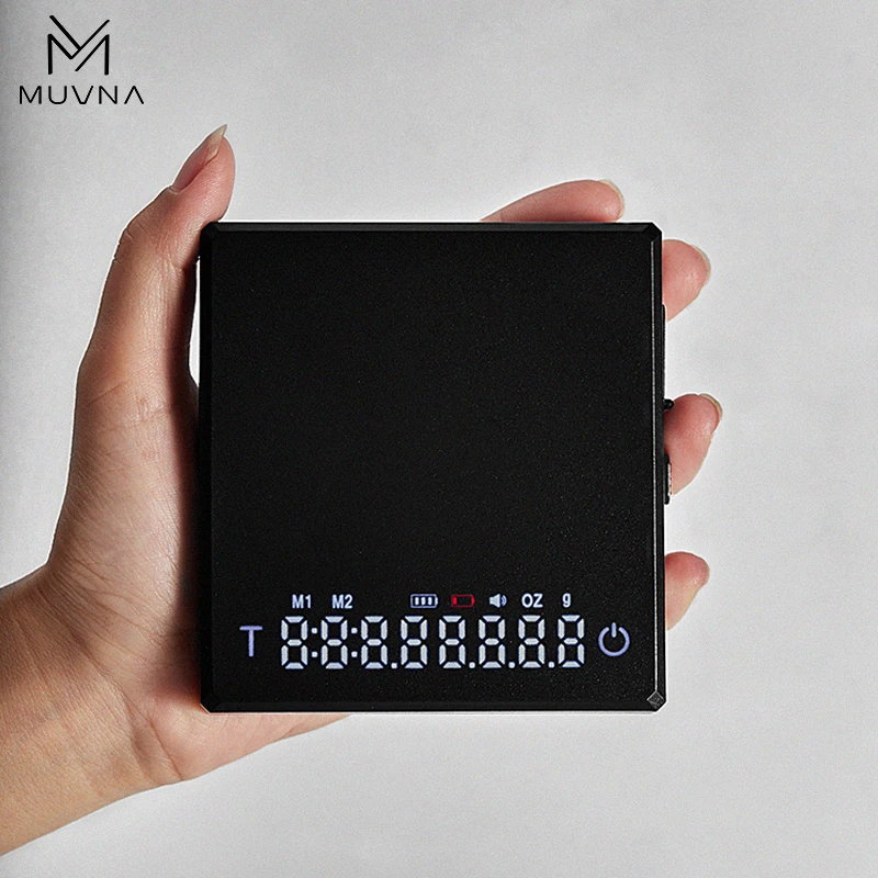 MUVNA慕威纳 意式咖啡电子秤普赛克mini手冲咖啡智能精准计时称