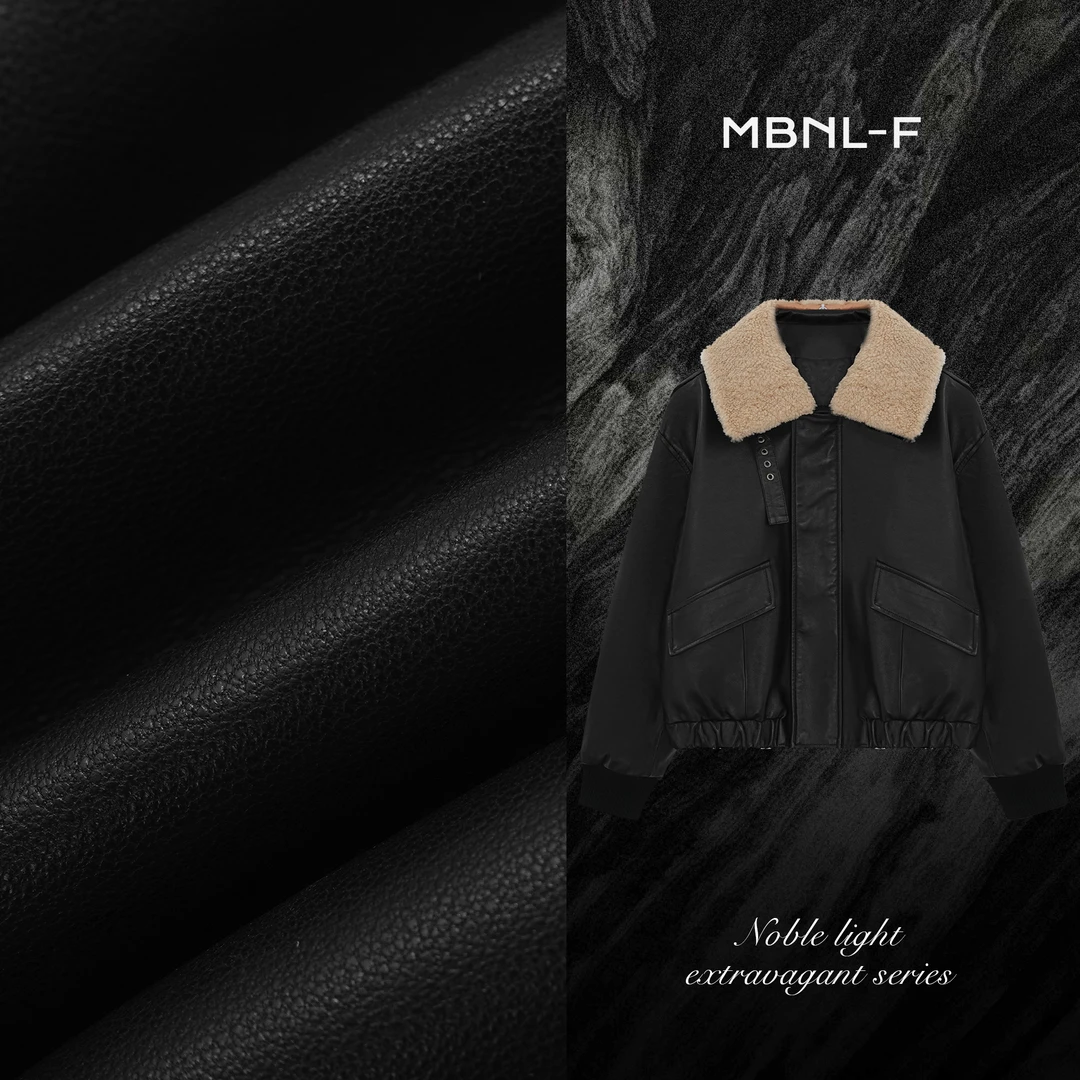MBNL-F“黑标系列” 2024F/W新品 轻蜡植鞣绵羊皮衣 秦磊XM-PY5993