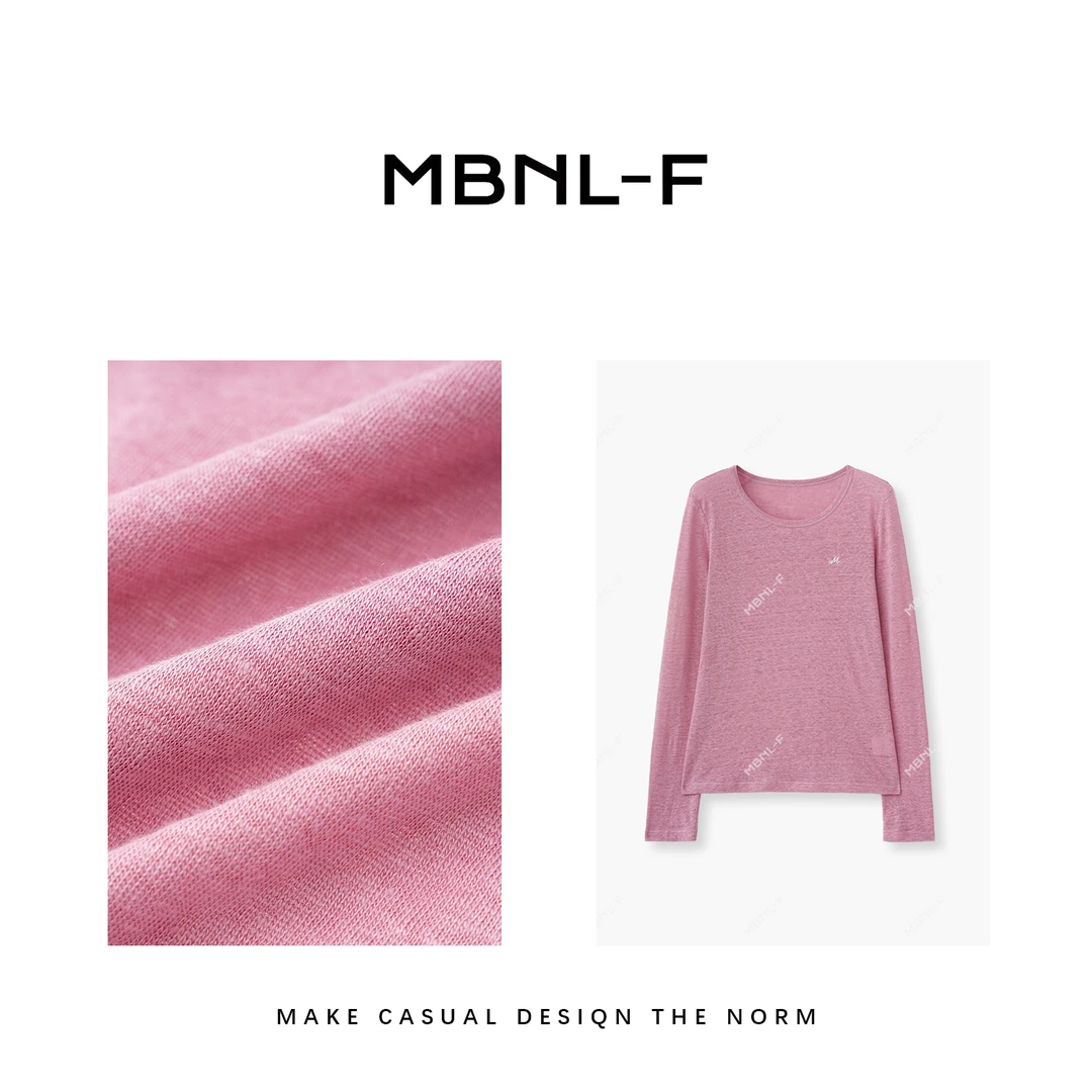 MBNL-F法麻防晒 2024F/W新品 夏季简约百搭T恤 秦磊XM-T5108