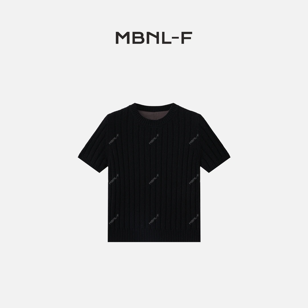 MBNL-F“双面达拉” 2024F/W新品 设计感拼接毛衣 T秦磊XM-MY81080
