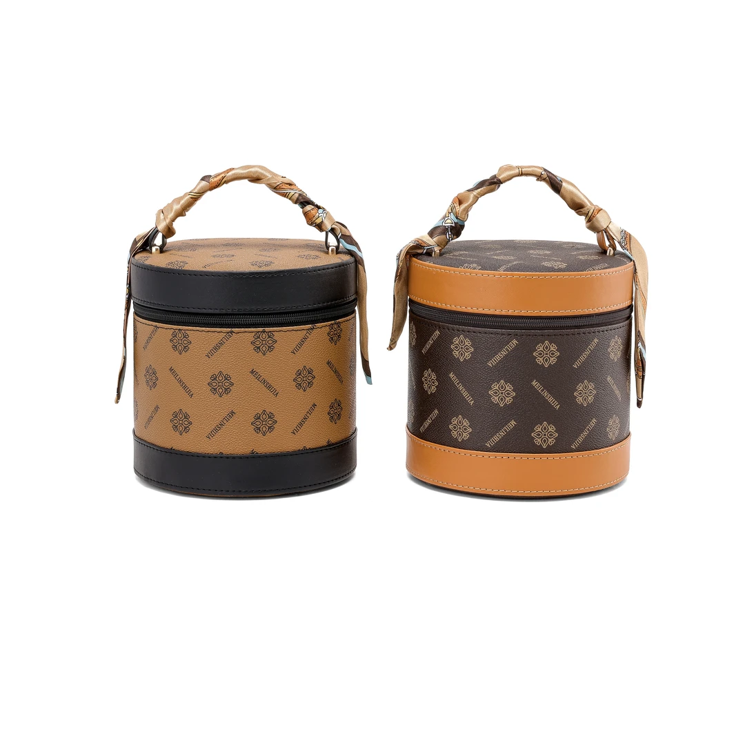 2024新款时尚百搭圆筒包