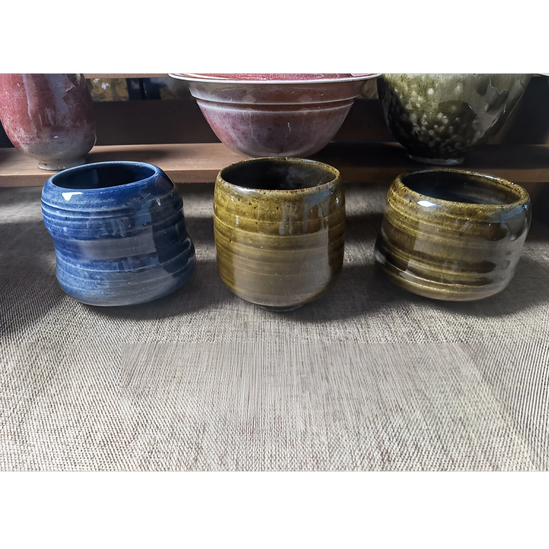 福利结缘款气烧原矿手拉主人杯茶杯