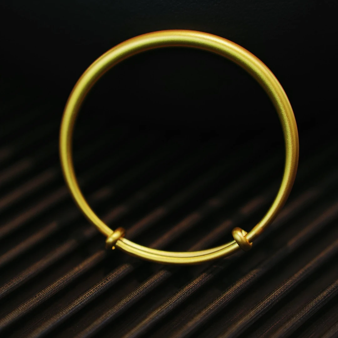 足银手镯 推拉款式朝气蓬勃贵人文体送女友礼物款式手镯