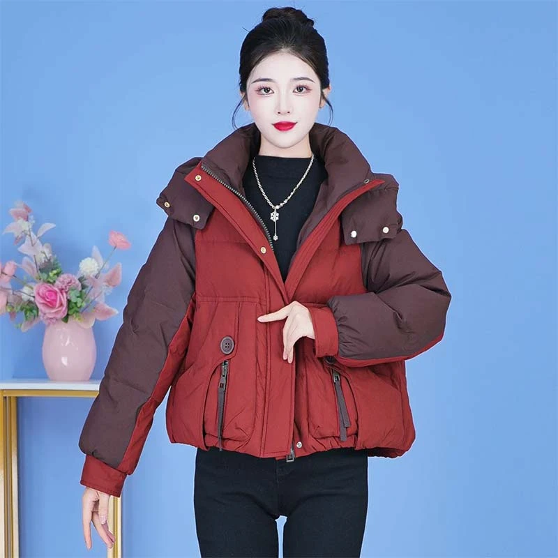 时髦洋气减龄气质高级感保暖棉服2025秋冬季新款流行时尚女装外套