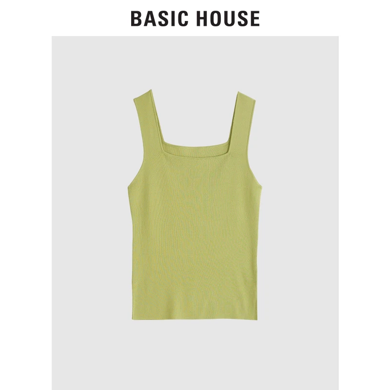 Basic House/百家好尤莱特辣妹风吊带背心上衣B0143B54832