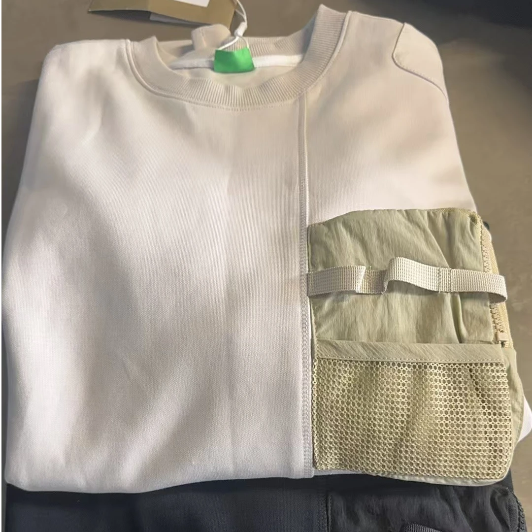 A60-高支高密螺纹纯棉口袋加厚卫衣G55558