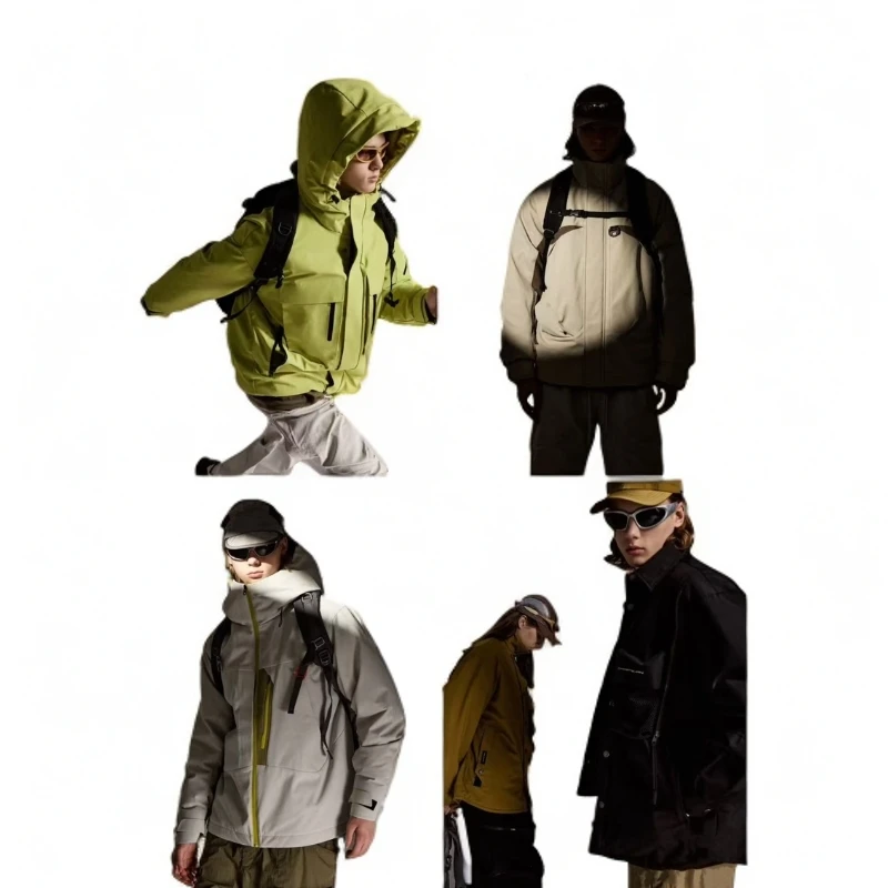 A59-小众设计师潮牌买手店高品质三防90白鸭绒连帽羽绒服24172
