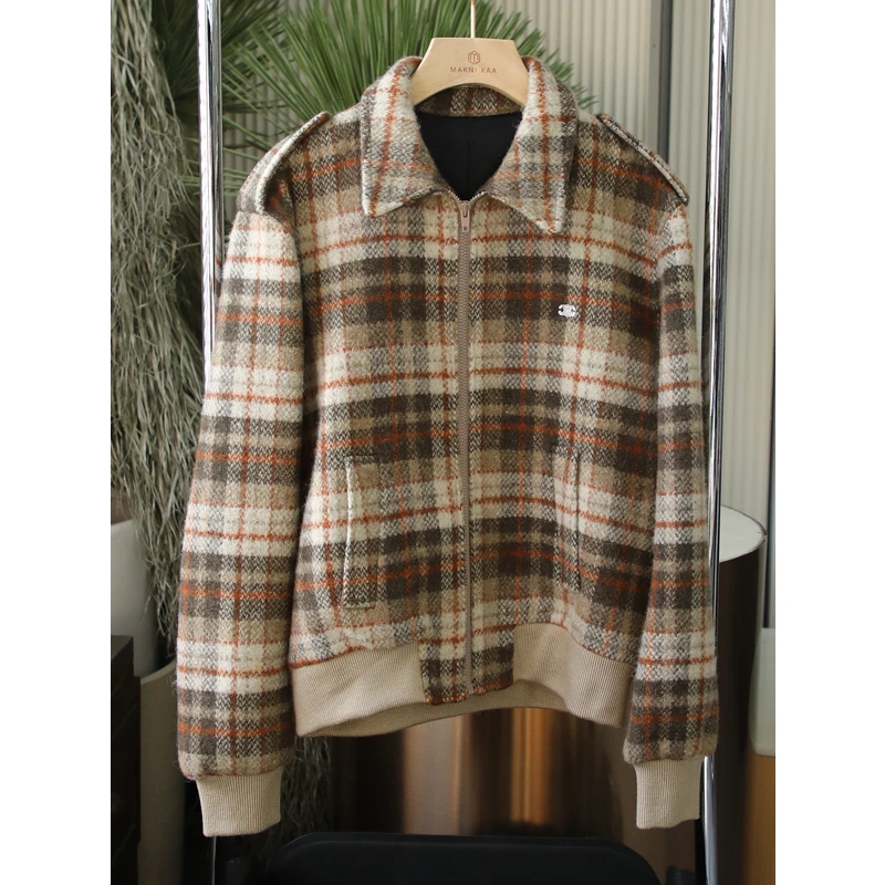 时尚翻领长袖外套DY1442