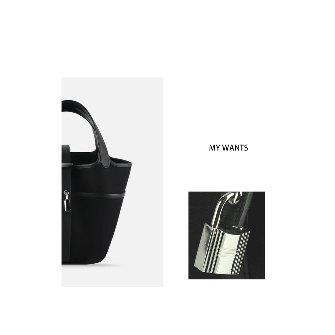 MY WANTS“爱马中古”菜篮子包~贵妇级手提包女士经典包包B8028