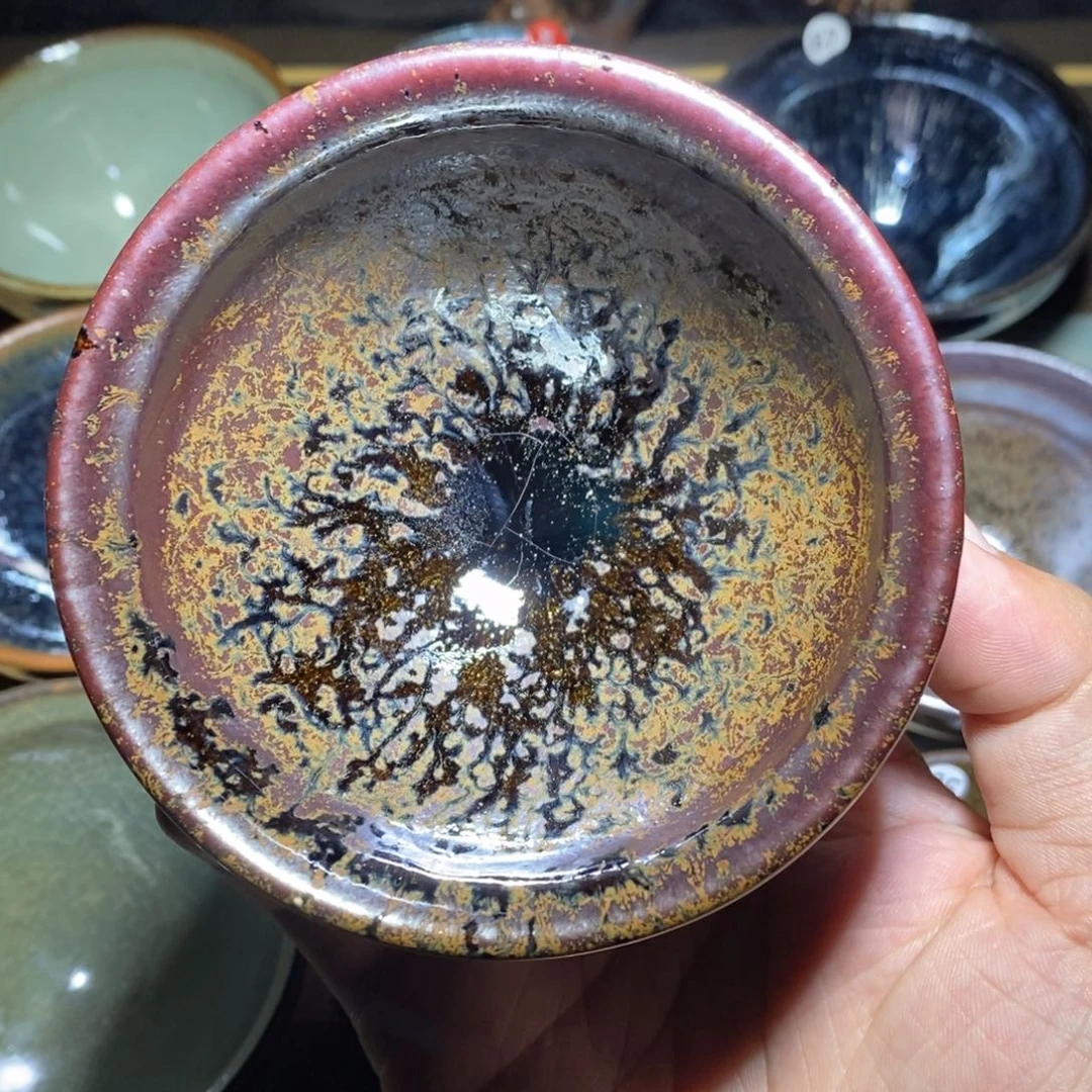 陶瓷建盏龙窑柴烧