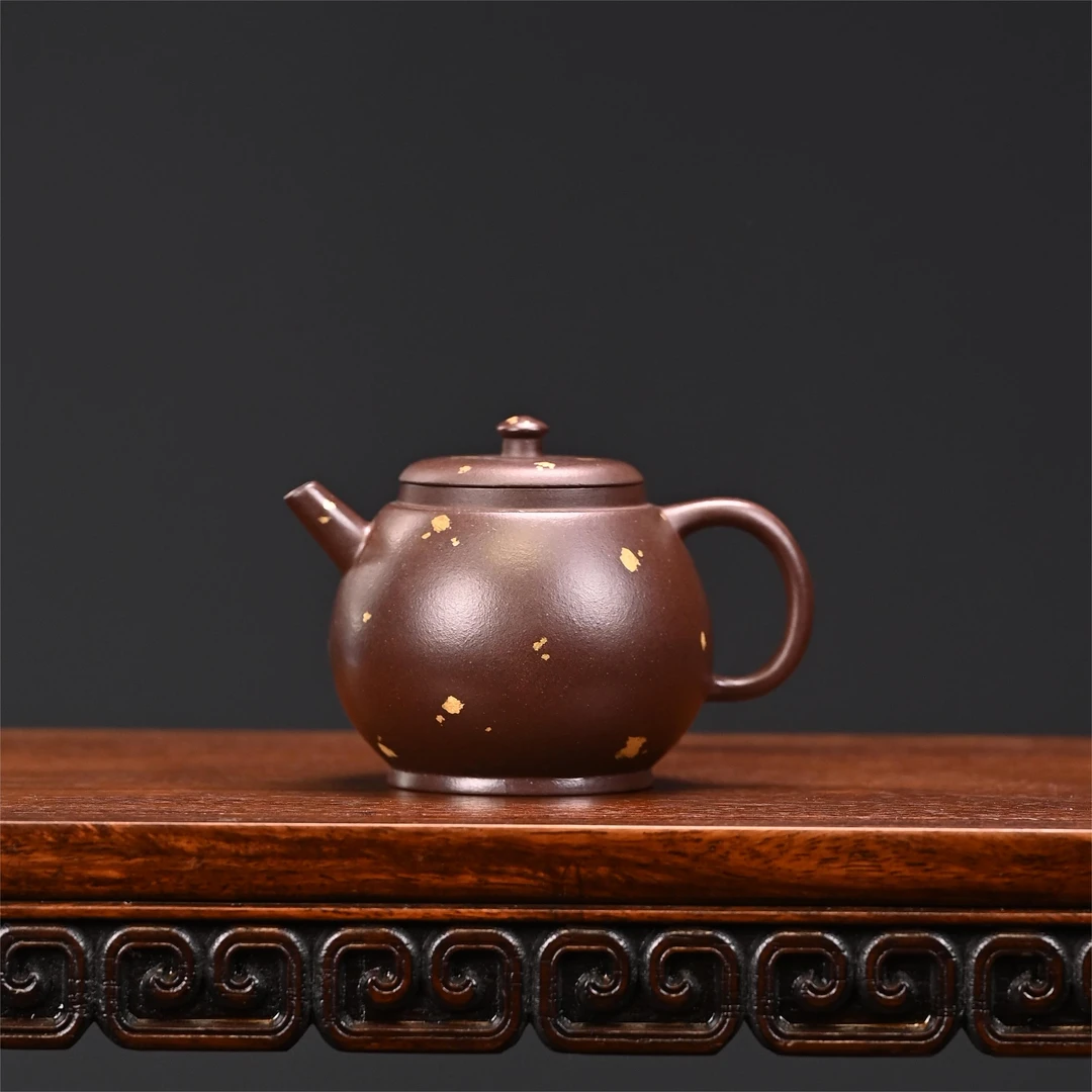 范家壶庄  洒金龙旦 195cc 紫泥 范家品牌系列