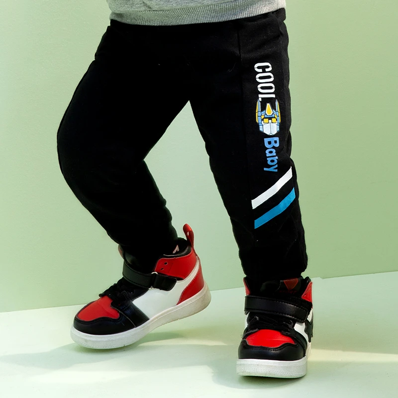 K3150//春秋季新款男童宝宝休闲运动长裤中小童裤子舒适针织裤潮