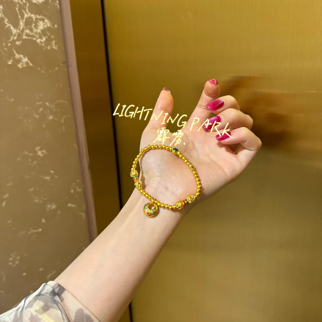 镀K金【霹雳配饰公园】新中式国风藏系珠珠轻奢手链