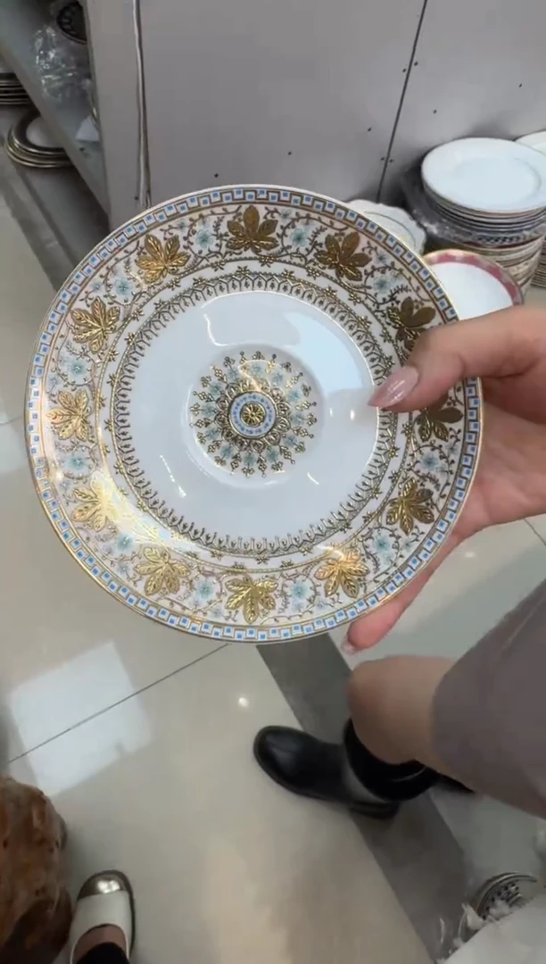 【闪购商品】瓷片6英寸骨碟福利价微瑕
