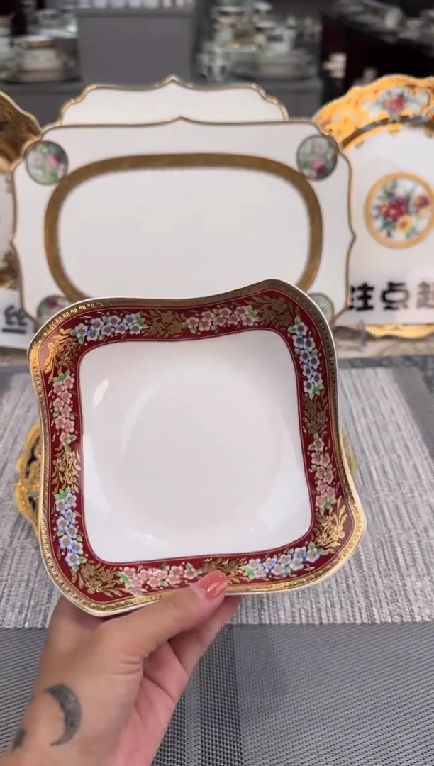【闪购商品】瓷片6英寸沙拉碗福利款 2个