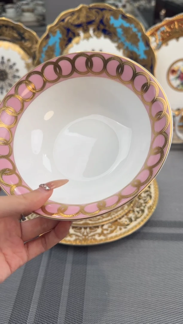 【闪购商品】瓷片6英寸水果碗2个福利款微瑕