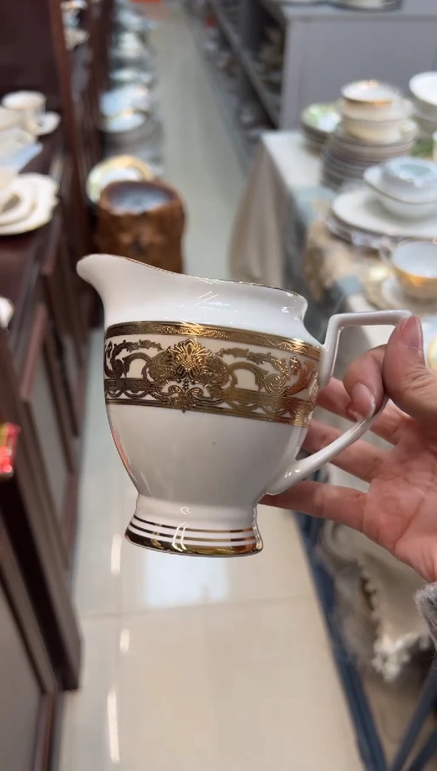 【闪购商品】瓷碗奶缸  微瑕