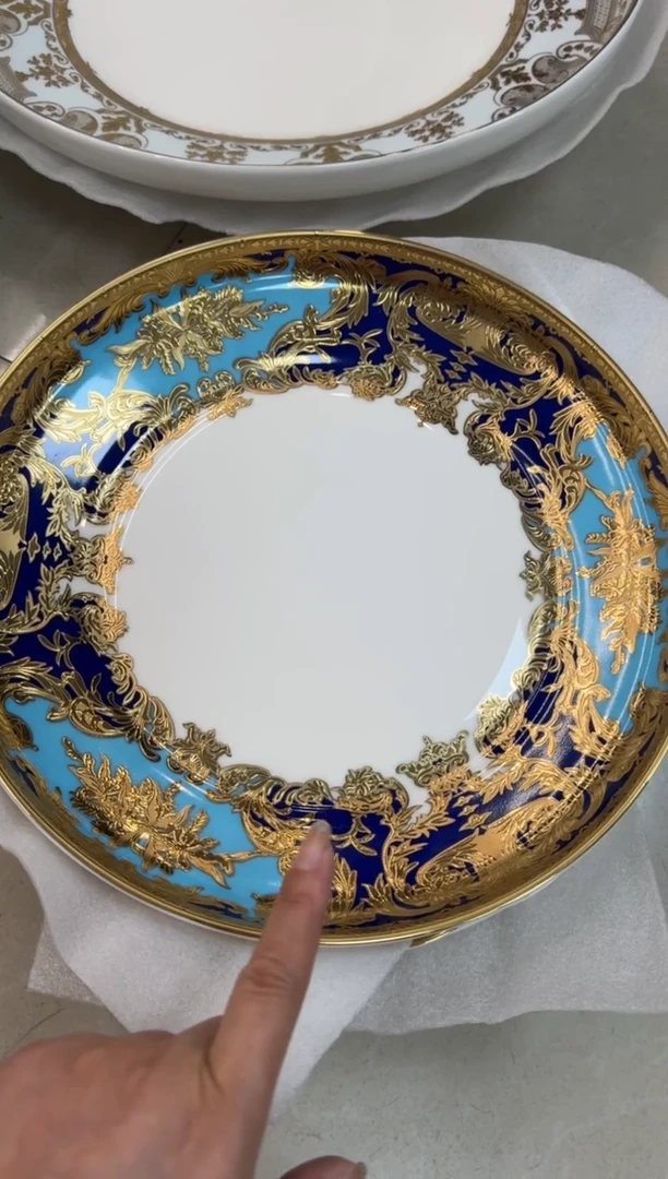 【闪购商品】瓷片12英寸窝盘福利价微瑕