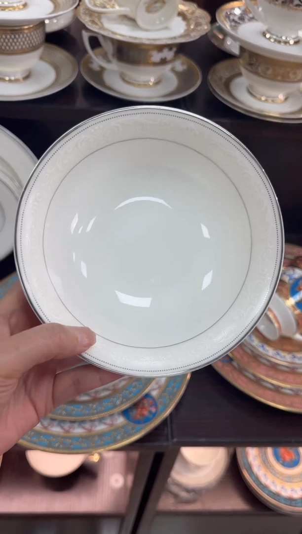 【闪购商品】瓷片6英寸水果碗福利款 微瑕 2个