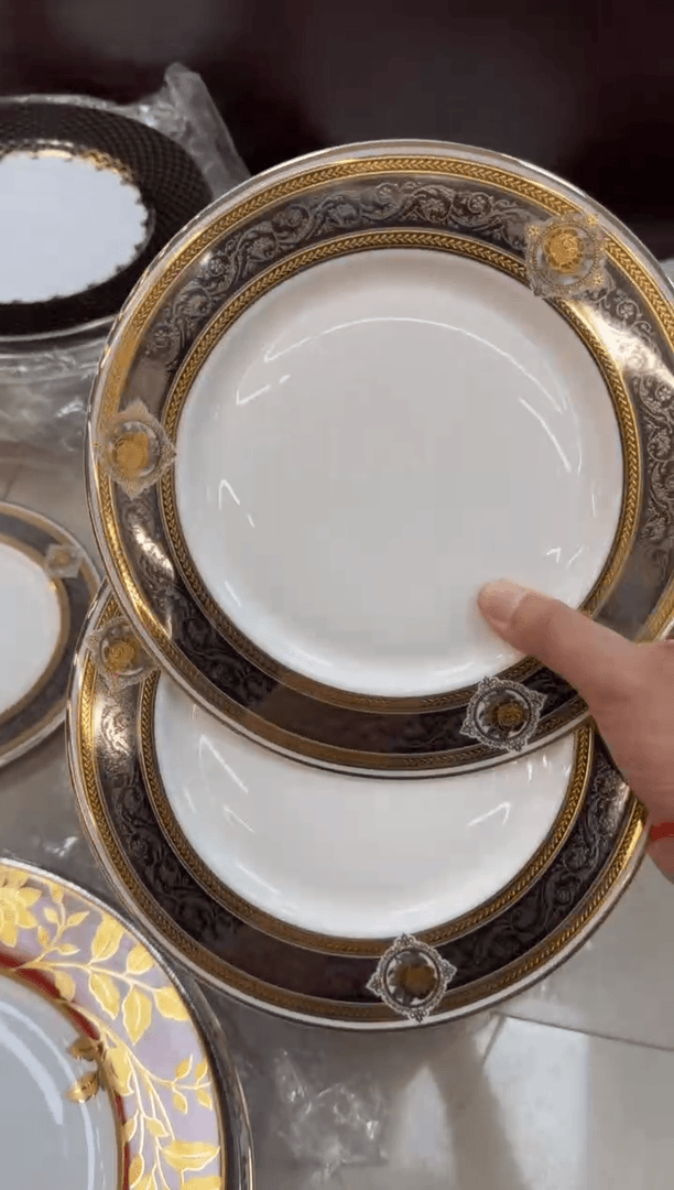 【闪购商品】瓷片8英寸平盘2个福利款