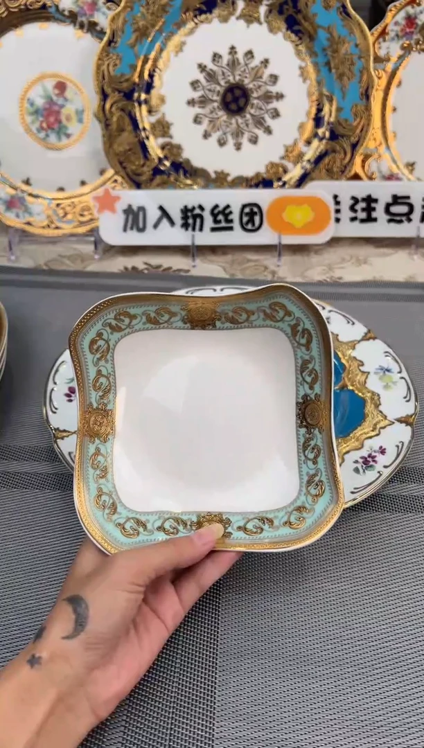 【闪购商品】瓷摆件沙拉碗微瑕