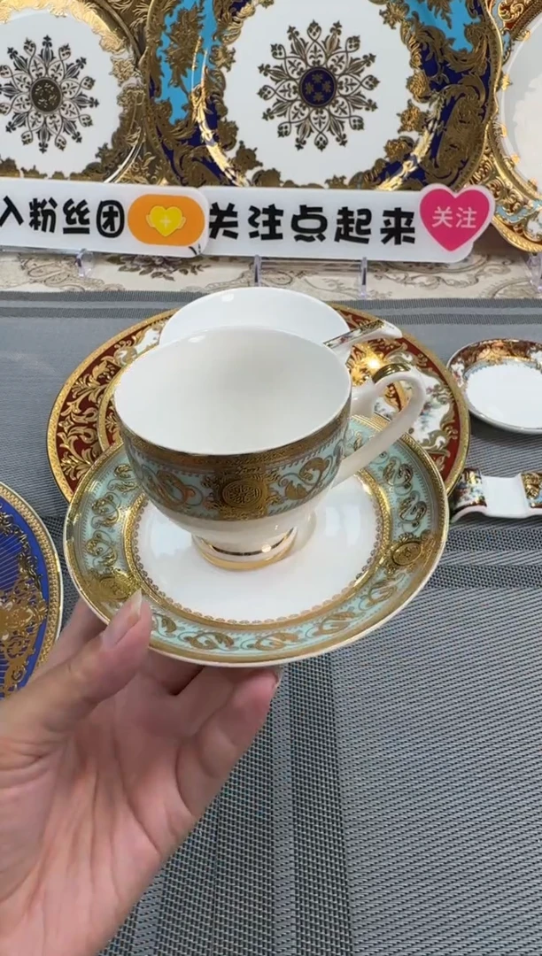 【闪购商品】瓷片90cc一杯一碟福利款