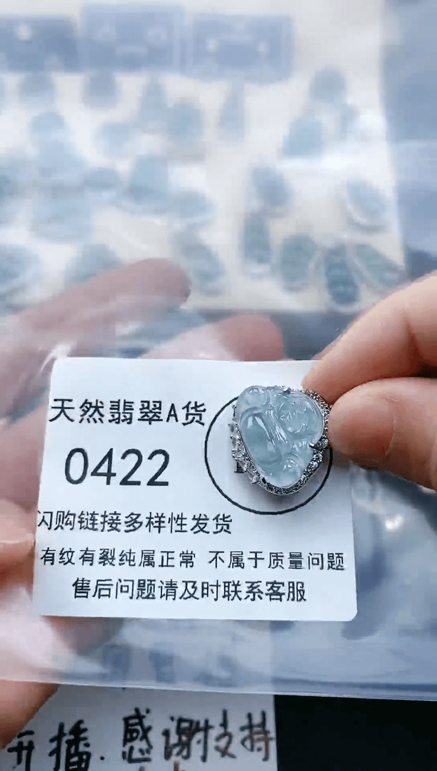 【闪购商品】翡翠颈饰未镶嵌天然A货翡翠
