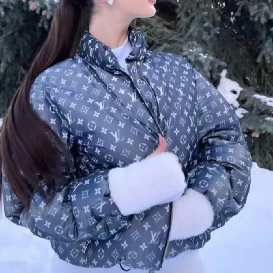 99新 LouisVuitton/路易威登 老花羽绒服 有存放感JMAG