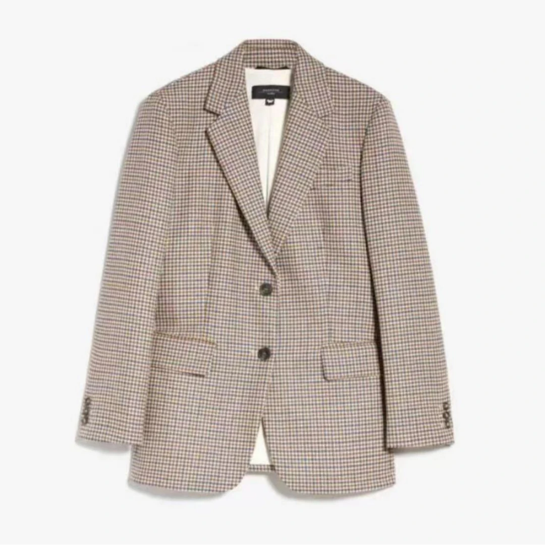 全新未使用 MaxMara 新款WEEKEND格纹西装