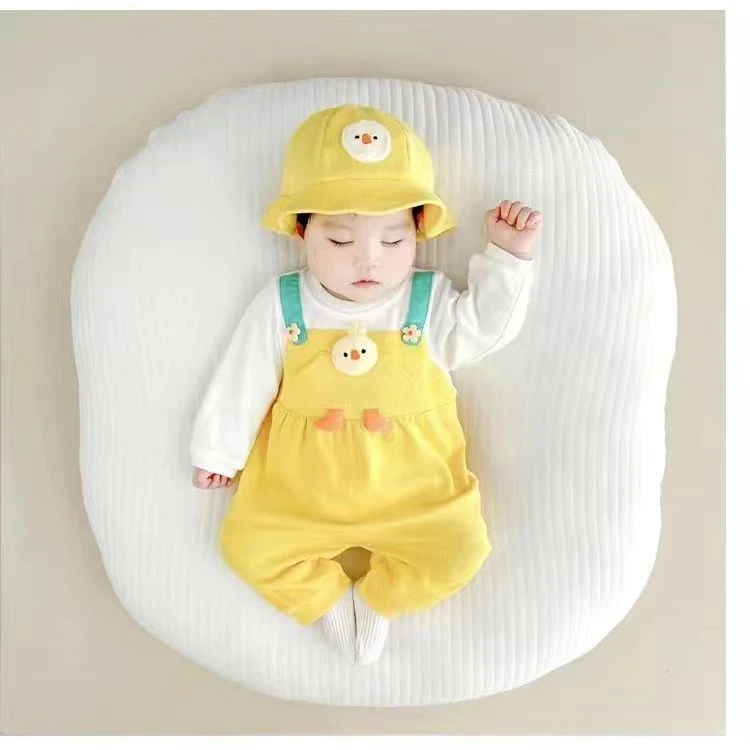 新款宝宝衣服春装男女新生婴儿连体衣超萌洋气春秋季套装外出衣服