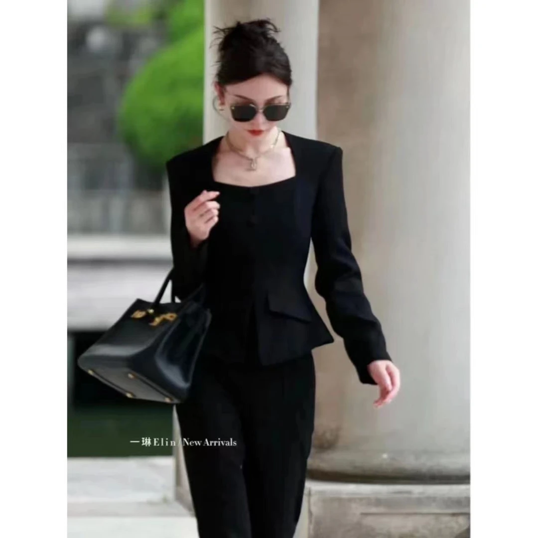 一琳Elin【黑暗荣耀】轻奢高定气质感套装XMGS1528