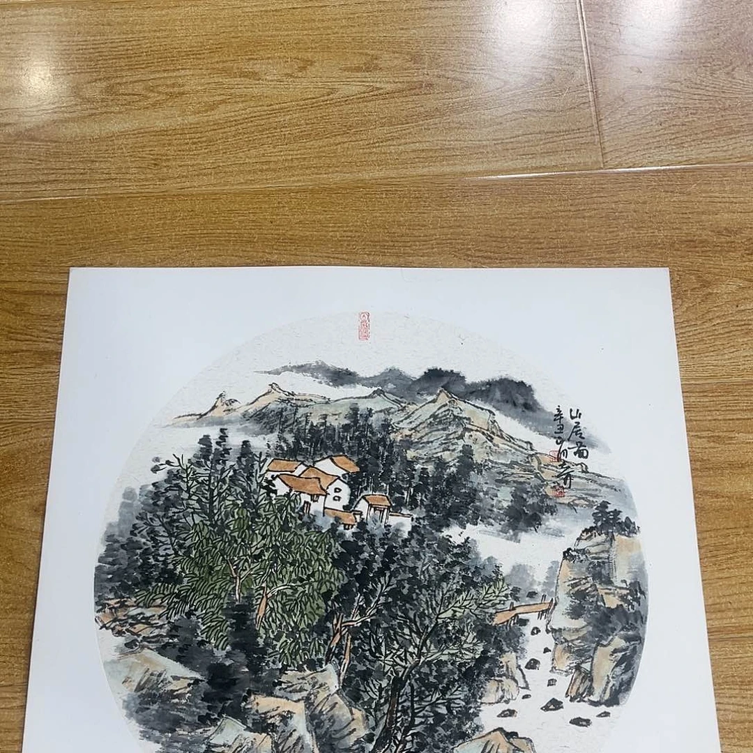 姜奇老师山水作品