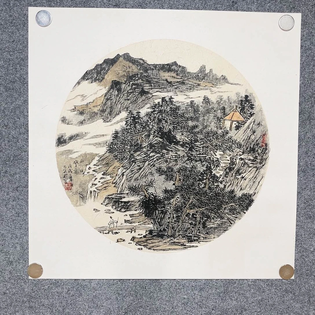 姜奇老师山水作品