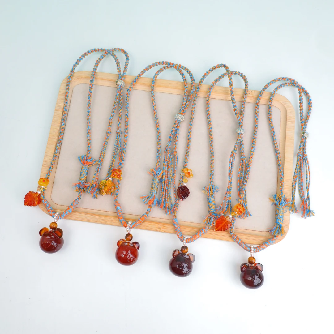 【琪琪珠宝】熊头项链——多样性发货发其一