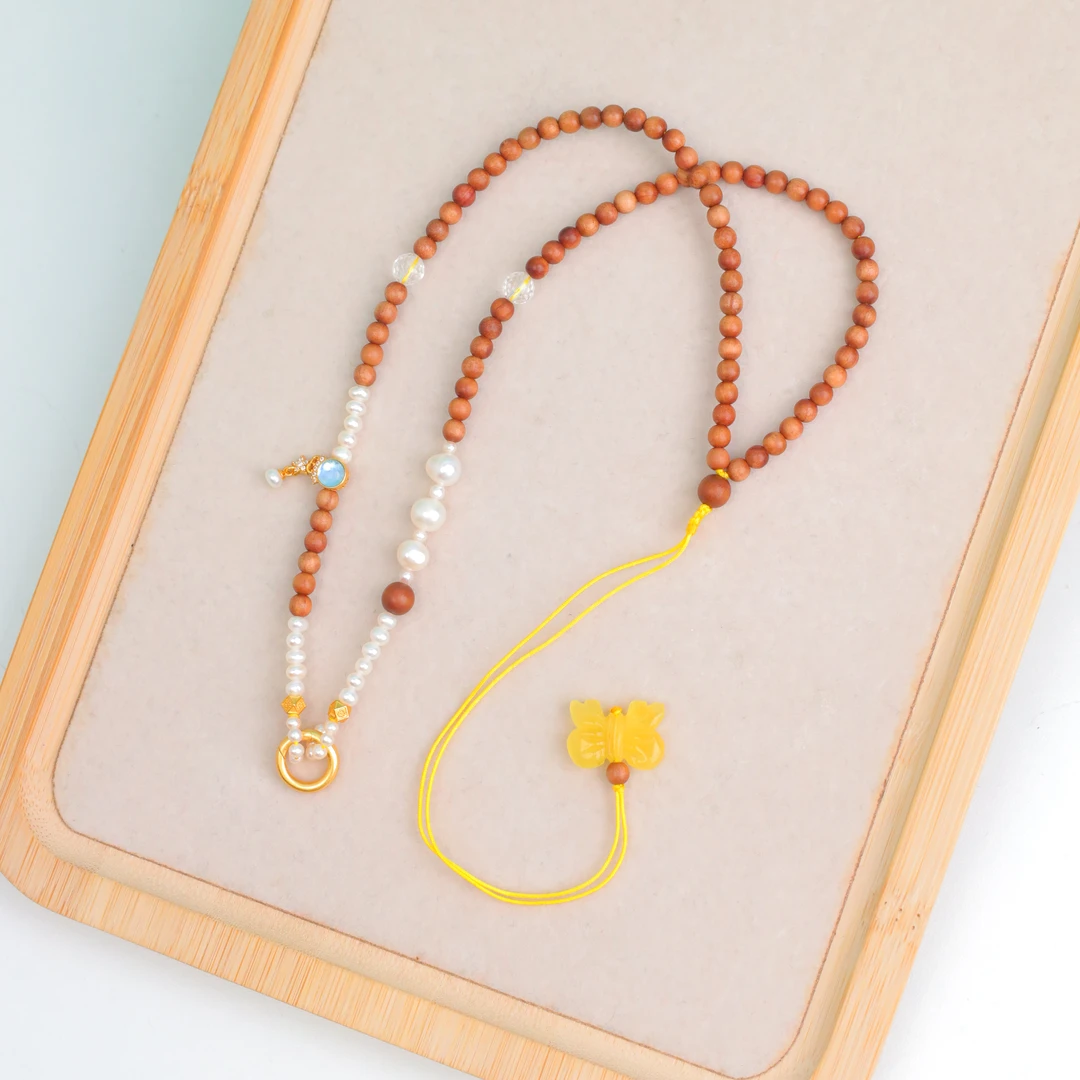 【琪琪珠宝】老山檀多宝项链——多样性发货发其一