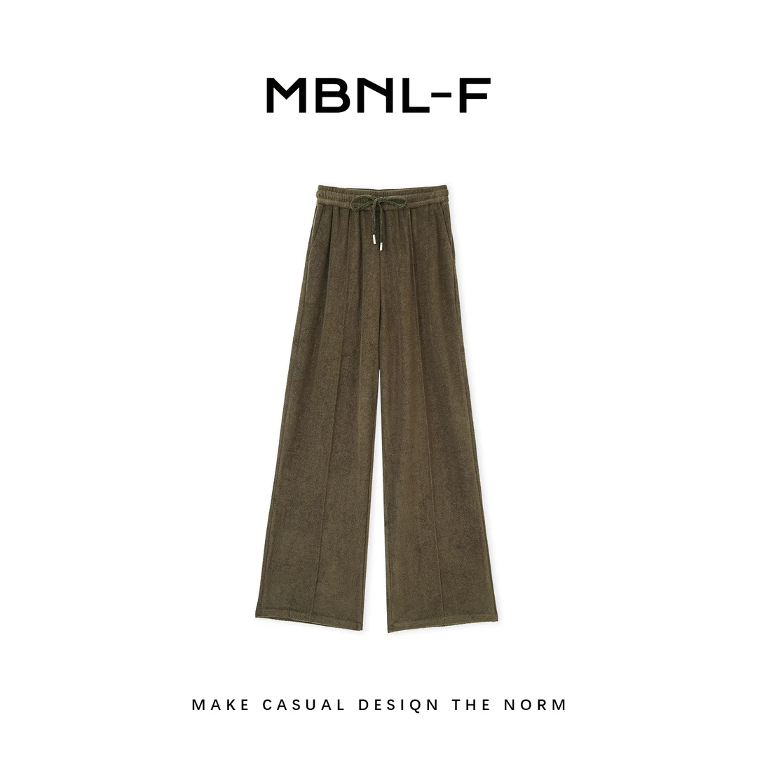 MBNL-F ”毛巾裤“ 慵懒风运动休闲裤  XM-ZB103-1