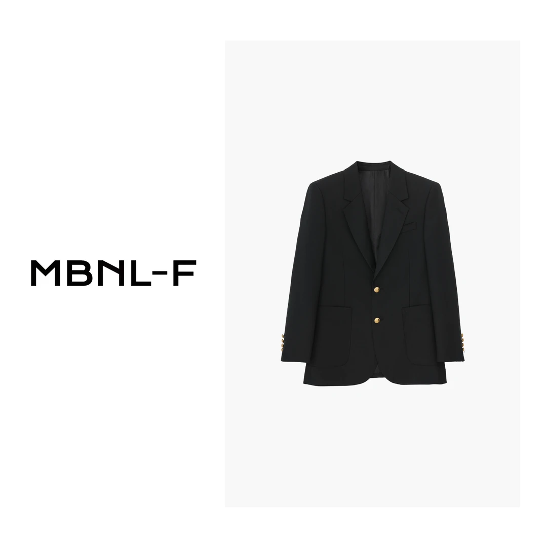 MBNL-F"金扣西装"金扣休闲西装外套（含备用扣 秦磊XM-YC1310