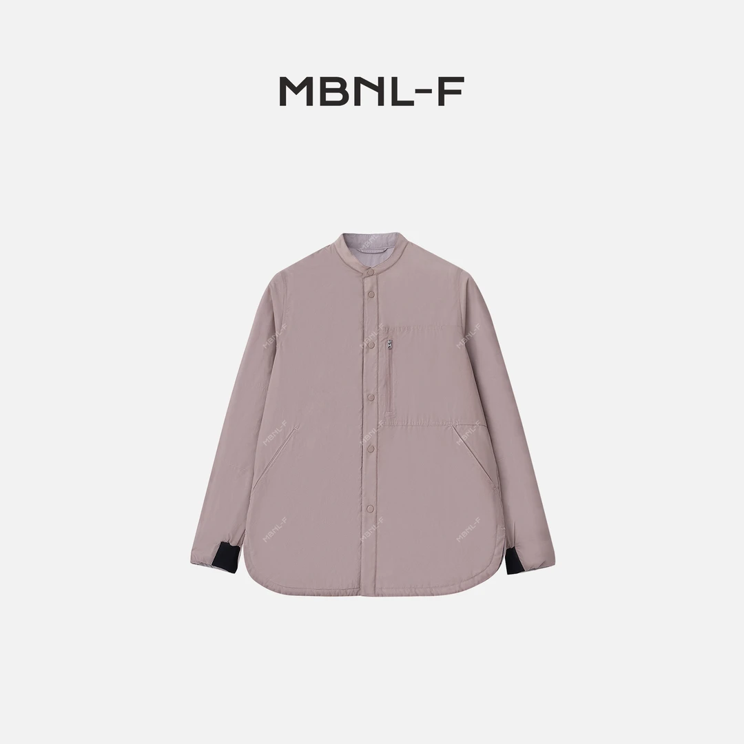 MBNL-F 2024F/W新品 粉色设计感两穿棉服外套 秦磊XM-SY23063