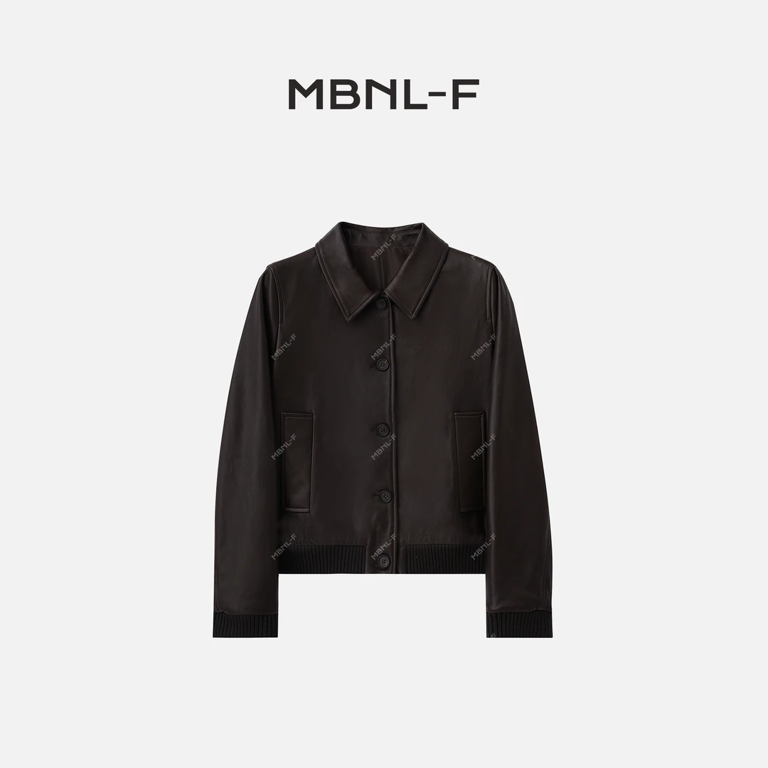 MBNL-F“英特皮衣” 2024F/W新品 100%绵羊皮皮衣 秦磊XM-PY3782