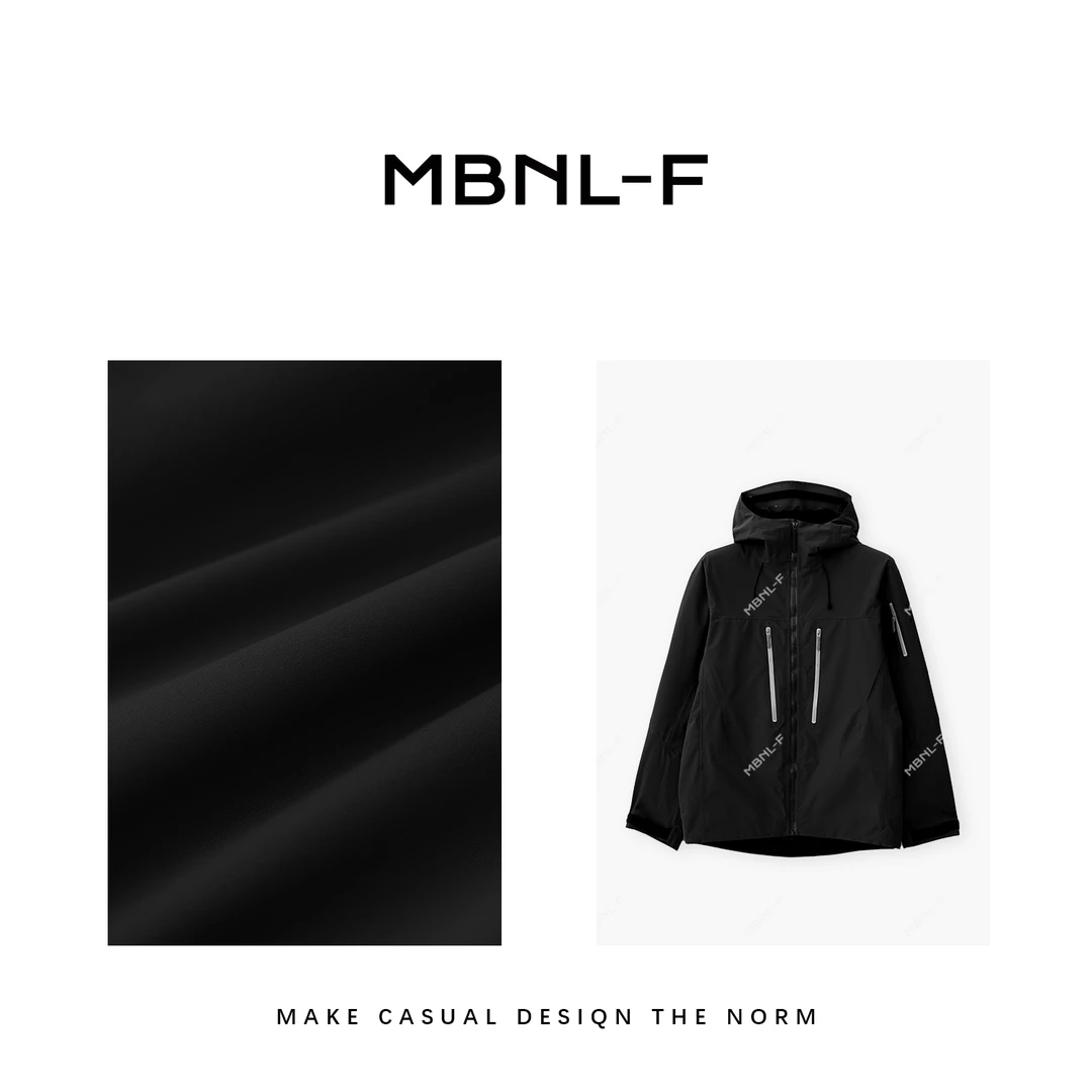 MBNL-F三防冲锋羽绒服 男女同款冲锋衣羽绒服 秦磊XM-YRJS07