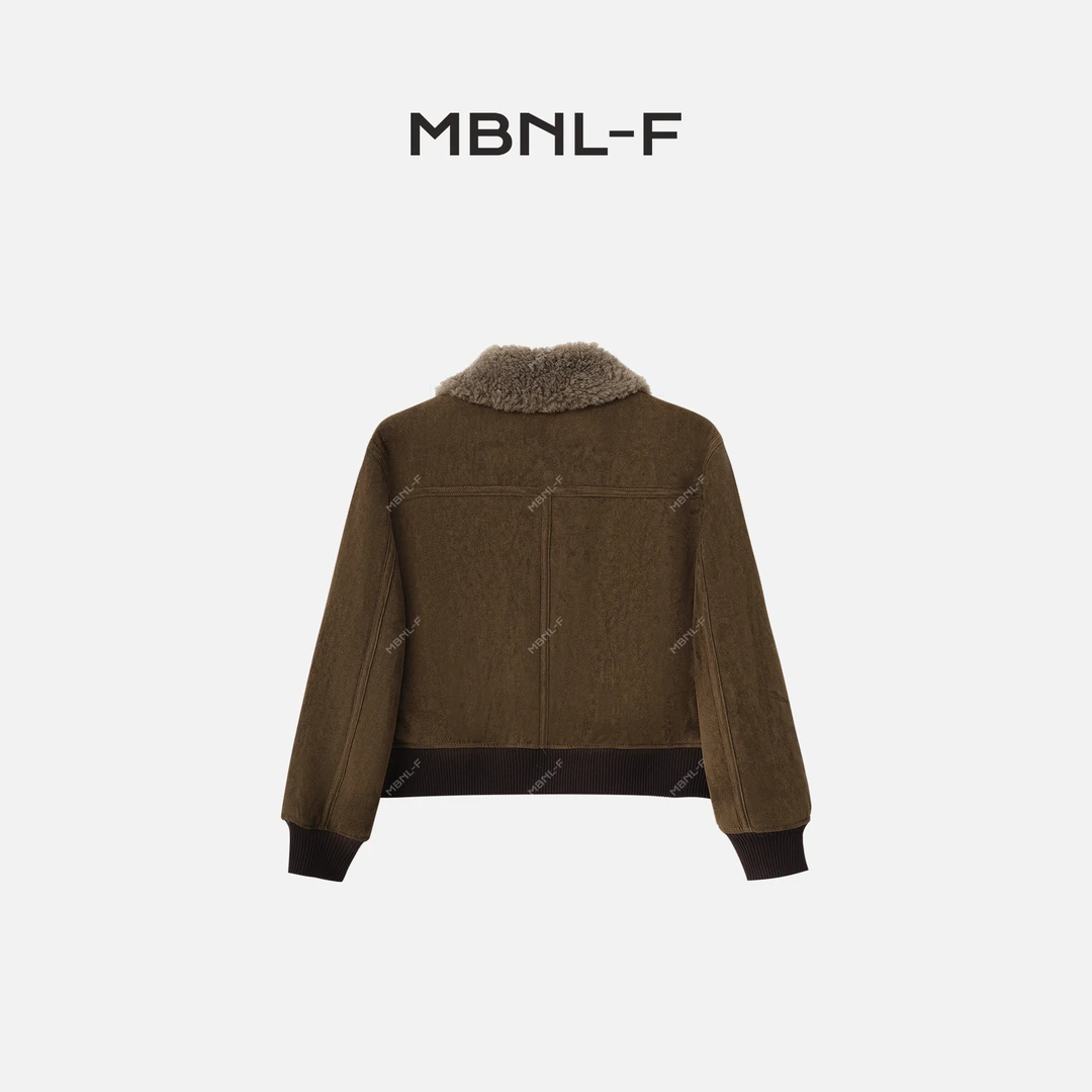 MBNL-F “缪系翻领” 2024F/W新品 复古绵羊毛外套 秦磊XM-YR10666