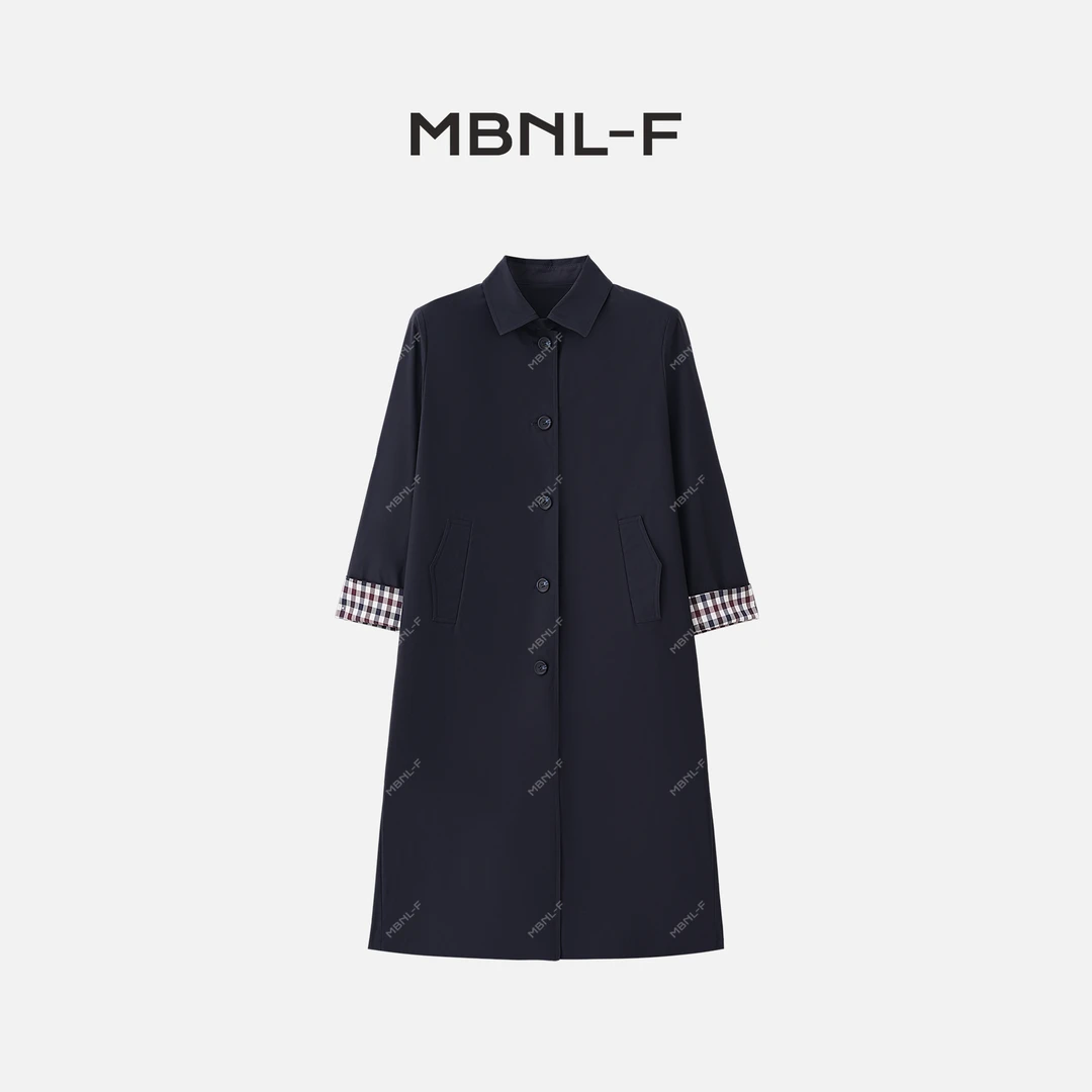 MBNL-F“深色格调” 2024F/W新品 英伦风大衣外套 秦磊XM-DY23015