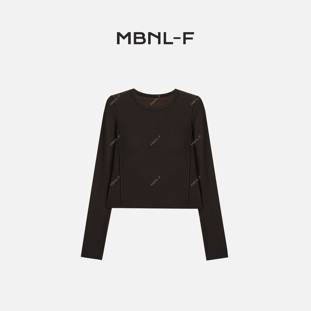 MBNL-F“胸垫T” 2024F/W新品 设计感极简胸垫T恤 秦磊XM-SY29290