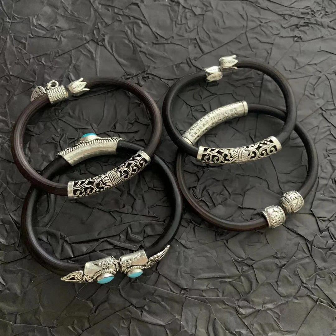 老四精选 藤艺手镯 多样性发其一